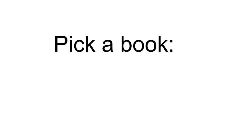 No book selected